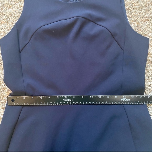 NWT Madewell Navy Blue Sleeveless Mini Dress Size 12 Office Cocktail - Picture 13 of 14